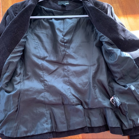 H&M Black Corduroy Jacket - Picture 5 of 5